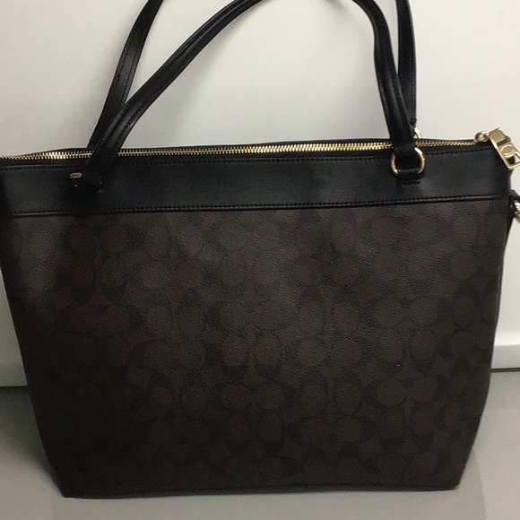 COACH GALLERY TOTE BAG IN SIGNATURE CANVAS - Picture 8 of 16